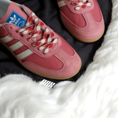 ADIDAS SAMBA OG STEAM WOOD CUSTOM PUPPET /STRAWBERRY BEAR ( IE3437)
