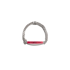 PMO LOGO BRACELET #1 PINK