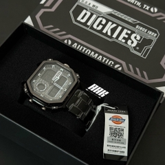 Dickies Quartz  Square Watch/Black