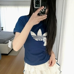ADIDAS x DISNEY MARY CAT SIMPLE SHORT SLEEVE NAVY (KC3096)