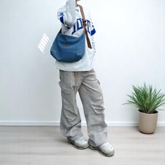 LEE LAZY STYLE SHOULDER BAG/ DENIM (LE240072M-503)