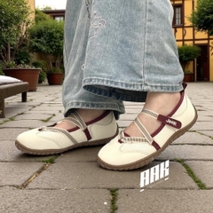 JEEP OUTDOOR LOW TOP BEIGE/RED (P651W13111)