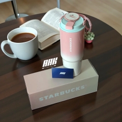 Starbucks Summer Succulent Pink Tumbler W/ Keychain