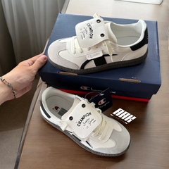 CHAMPION T-TRAINER KID SIZE ' Cream/Black ' [ UF44FWT46DU1HF4]