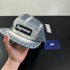 Supreme Ss26 Week 10 Stitched "Denim" Baseball Cap ( SUP-SS26-1035)