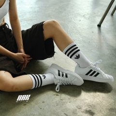 ADIDAS STREET CHECK WHITE/BLACK  ( GW5493 )