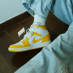 NIKE AIR JORDAN 1 MID 'POLLEN' - (BQ6472 117)