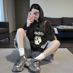 Adidas Originals FW25 Team Two-Piece Sports Hoodie Long Sleeve (KC2607)