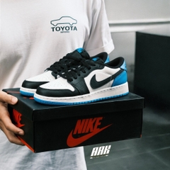 AIR JORDAN 1 LOW " DARK POWDER BLUE " (CZ0858 104)