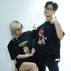 TEDDY ISLAND TEE - TEDDY TRAVEL (22SS09) - BLACK