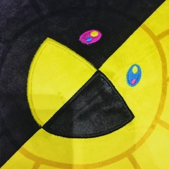 KAIKAIKIKI X HIKARU CUSHION YELLOW BLACK