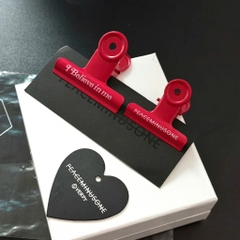 Peaceminusone x Verdy Bulldog Clip Red (set/ 2c)