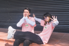 JAESEONG HANOI BOX LOGO T-SHIRT