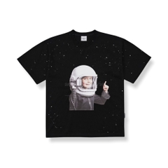 ADLV BABY FACE T-SHIRT BLACK SPACE TRAVEL - ADLV21SS SSBKBF SPT