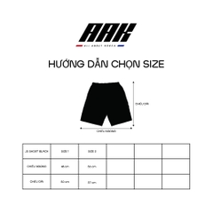 JAESEONG BOX SHORT BLACK