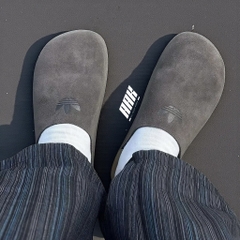 ADIDAS ADIMULE SLIDES " DARK BROWN " ( JS0705)