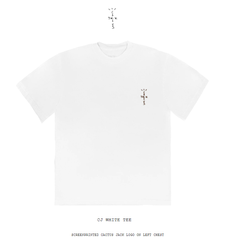 TRAVIS SCOTT CJ T-SHIRT WHITE - FW20