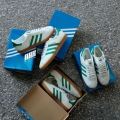 ADIDAS GAZELLE - WHITE BOLD GREEN ( IH2216)