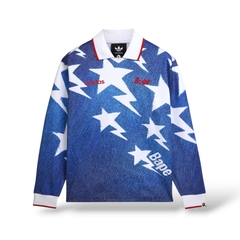 ADIDAS X BAPE LONGSLEEVE STAR JERSEY ( KF4913)