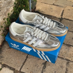 ADIDAS SAMBA OG  "SILVER METALLIC" (JR0035)