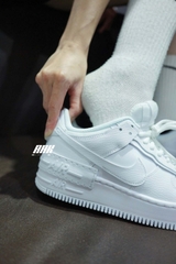 NIKE AIR FORCE 1 SHADOW TRIPLE WHITE - CI0919 100