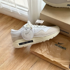 NIKE AIR MAX 1 SP x JACQUEMUS 'SUMMIT WHITE (HM6690 100)
