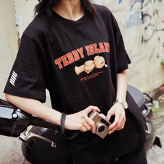 TEDDY ISLAND TEE - LYING TEDDY LOGO (22SS18)