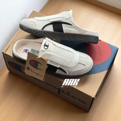 CHAMPION T-TRAINER MULE ' Cream/Black ' [ U5BFASW01U3]