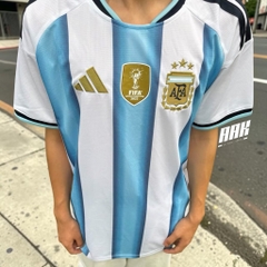 Adidas Argentina AFA Home Jersey 26 ‘Jersey White/Icey Blue’ (JM8396)