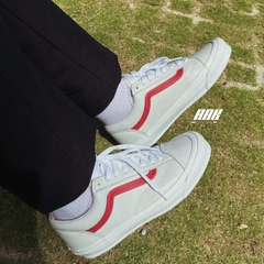 VANS VAULT OG STYLE 36 TRUE WHITE RED - VN0A4BVE21D
