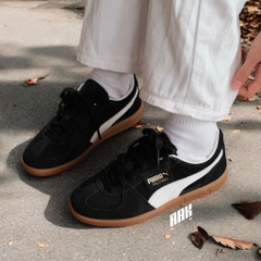 PUMA PALERMO / BLACK WHITE GUM - (396463 10)