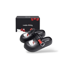 SANRIO X HELLO KITTY SLIDE ALL BLACK