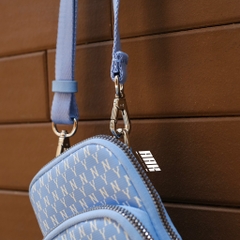 MLB MONOGRAM MINI CROSS BAG  / BABY BLUE - 32BGDK111