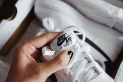 NIKE AIR FORCE 1 (GS) WHITE/BLACK - CT3839 100