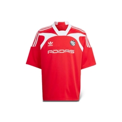 ADIDAS ADILENIUM OVERSIZED SHORT SLEEVE JERSEY 'Better Scarlet' - IW3637
