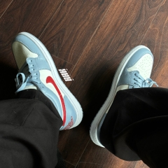 NIKE AIR JORDAN 1 LOW  "BLUE WHISPER"  (DC0774-164)