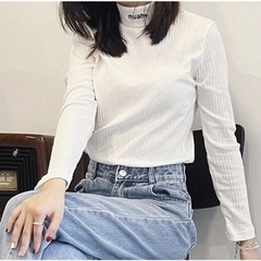 MUAHMUAH STITCH TURTLE NECK T-SHIRT