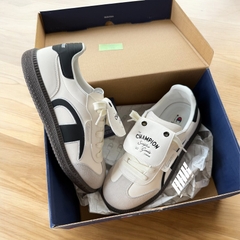 CHAMPION T-TRAINER KID SIZE ' Cream/Black ' [ UF44FWT46DU1HF4]
