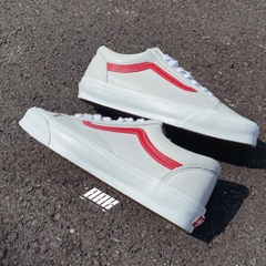 VANS VAULT OG STYLE 36 TRUE WHITE RED - VN0A4BVE21D