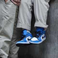 JORDAN 1 MID SIGNAL BLUE - DD6834 402