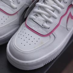 NIKE AIR FORCE 1 SHADOW WHITE FLAMINGO - C10919 102