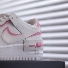 NIKE AIR FORCE 1 SHADOW WHITE FLAMINGO - C10919 102