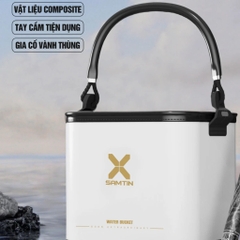 Thùng múc nước Xsamtin 2025 - Carbon