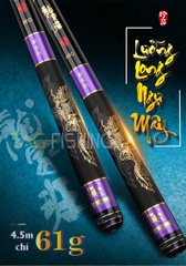 Bộ Cần Gama Seiko Lưỡng Long Ngự Mây 3m6 - 4m5