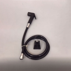 Vòi Xịt Nhựa Đen Ti Đồng (thẳng) OB_05D