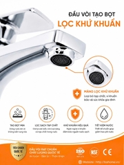 Vòi Chậu Lavabo 1 Lỗ Nóng - Lạnh OB_1021
