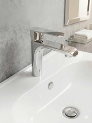 Vòi Chậu Lavabo 1 lỗ Nóng - Lạnh _OB_163