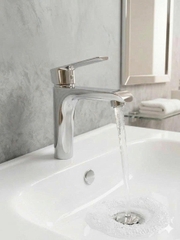Vòi Chậu Lavabo 1 lỗ Nóng - Lạnh _OB_163