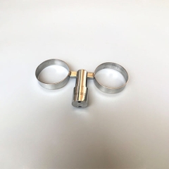 Kệ Cốc Đôi Inox 304 L002