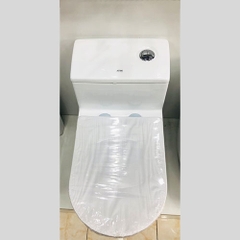 Bệt Lùn Liền Khối Trắng BETLK_2395